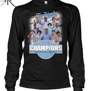 2023-24 Atlantic Coast Conferenceregular Season Champions North Carolina Tar Heels T-Shirt