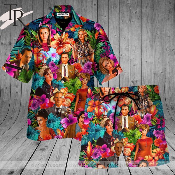 Mad Men Synthwave Tropical Summer Special Hawaiian Shirt