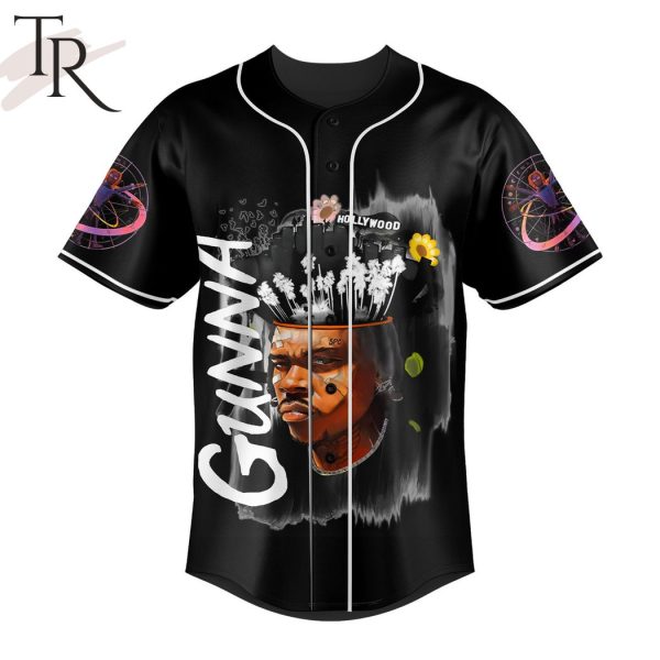 Gunna Designer To The Ground I Can Barely Spell The Names Baseball Jersey