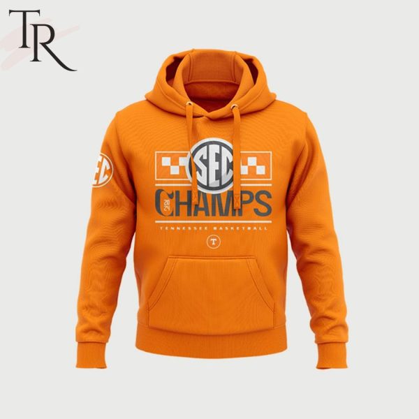 SEC 2024 Men’s Basketball Champions Tennessee Volunteers Hoodie, Longpants, Cap – Orange