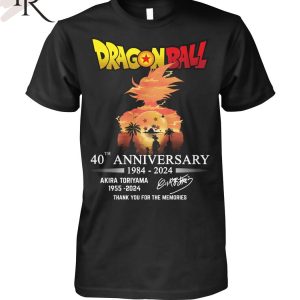 Dragon Ball Akira Toriyama Thank You For Being A Part Of My Childhood T-Shirt
