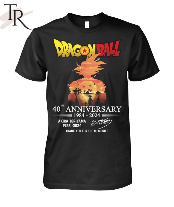Dragon Ball Akira Toriyama Thank You For Being A Part Of My Childhood T-Shirt