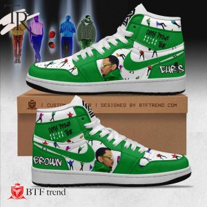Chris Brown – The 11:11 Tour Air Jordan 1, Hightop – Green