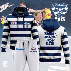 AFL Geelong Cats Cotton On Combo Hoodie, Longpants 2024