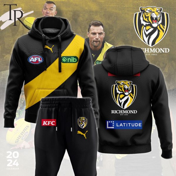 AFL Richmond Tigers Latitude Combo Hoodie, Longpants 2024