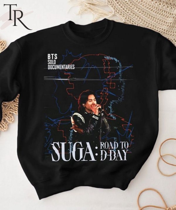 BTS Solo Documentaries Suga Road To D-Day T-Shirt