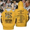 Big Ten Women’s Basketball Champions 2024 Iowa Hawkeyes Hoodie – Yellow