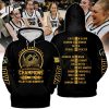 Iowa Hawkeyes 2024 Big Ten Women’s Basketball Conference Tournament Champions Hoodie – Clark 22