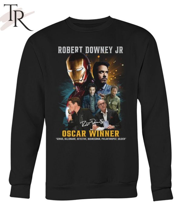 Robert Downey Jr Oscar Winner T-Shirt