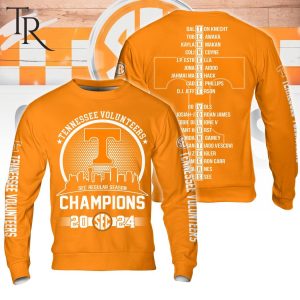 Tennessee Volunteers SEC Regular Season Champions 2024 Hoodie – Orange