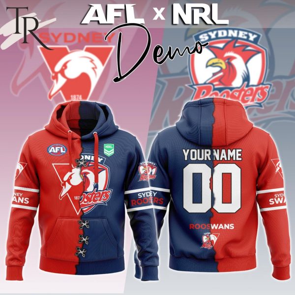 AFL x NRL Special Design Collection Select Any 2 Teams to Mix and Match! Hoodie