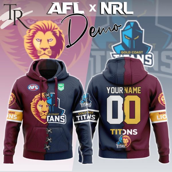 AFL x NRL Special Design Collection Select Any 2 Teams to Mix and Match! Hoodie