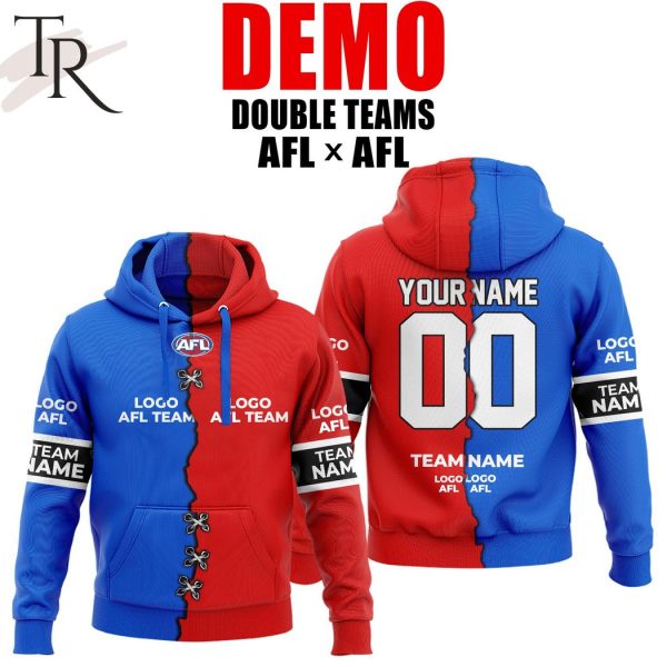 Mix 2 AFL Teams Select Any 2 Teams to Mix and Match! Hoodie