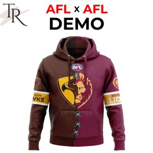 Mix 2 AFL Teams Select Any 2 Teams to Mix and Match! Hoodie