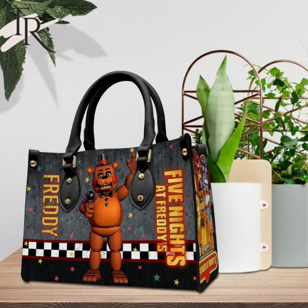 Five Nights At Freedy’s Leather Handbags