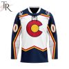 NHL Columbus Blue Jackets Personalized Reverse Retro Hockey Jersey