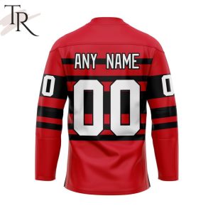NHL Detroit Red Wings Personalized Reverse Retro Hockey Jersey