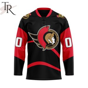 NHL Ottawa Senators Personalized Reverse Retro Hockey Jersey