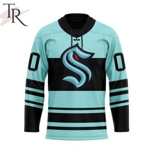 NHL Seattle Kraken Personalized Reverse Retro Hockey Jersey