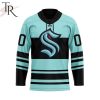 NHL San Jose Sharks Personalized Reverse Retro Hockey Jersey