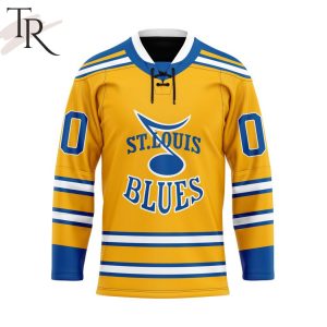 NHL St. Louis Blues Personalized Reverse Retro Hockey Jersey
