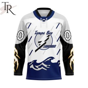 NHL Tampa Bay Lightning Personalized Reverse Retro Hockey Jersey