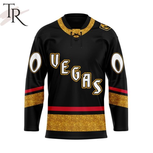 NHL Vegas Golden Knights Personalized Reverse Retro Hockey Jersey