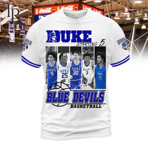 Duke Blue Devils Basketball Starting 5 Hoodie