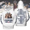 Uconn Huskies Big East Women’s Basketball Tournament Champions 2024 Navy Hoodie