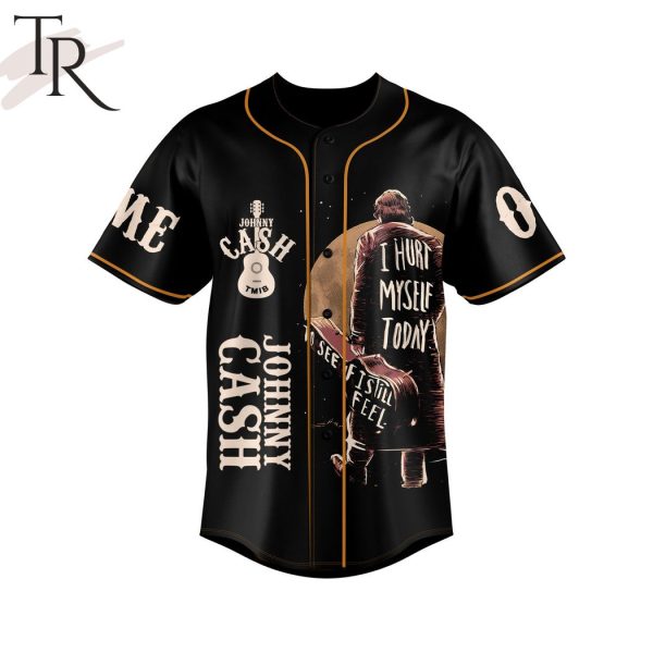 The Legend of Johnny Cash Custom Baseball Jersey