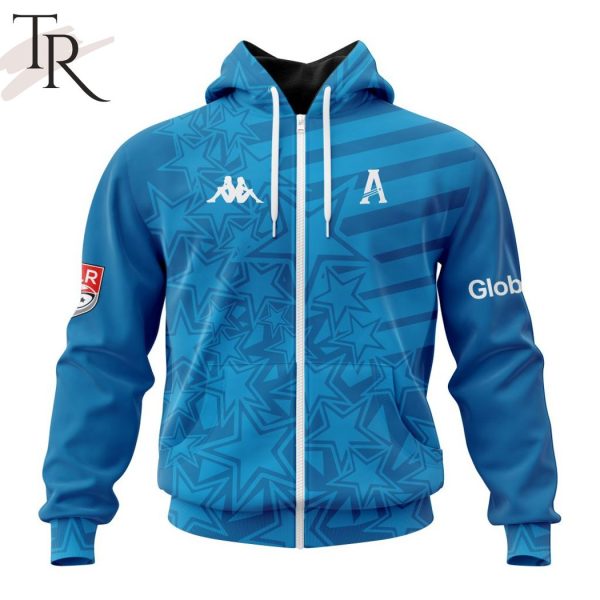 MLR Anthem Rugby Carolina Personalized 2024 Home Kits Hoodie