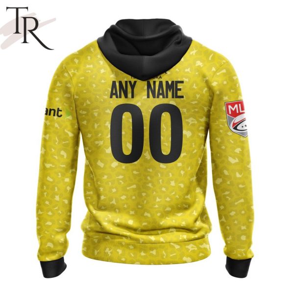 MLR Houston SaberCats Personalized 2024 Away Kits Hoodie