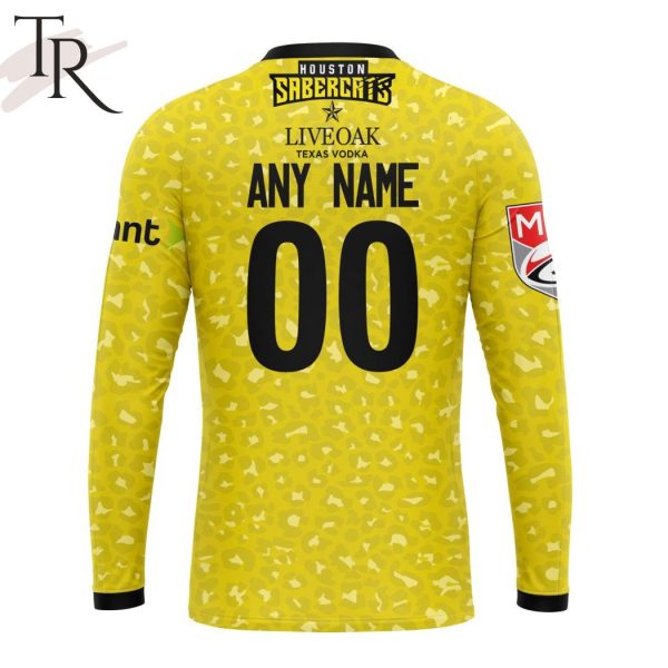 MLR Houston SaberCats Personalized 2024 Away Kits Hoodie