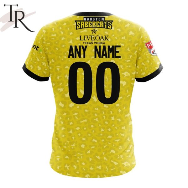 MLR Houston SaberCats Personalized 2024 Away Kits Hoodie