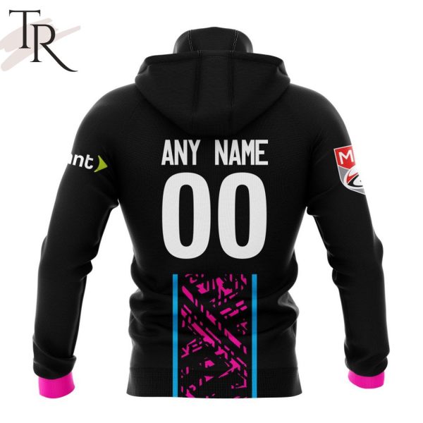 MLR Miami Sharks Personalized 2024 Away Kits Hoodie