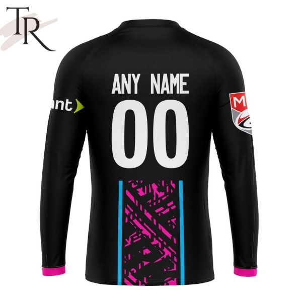 MLR Miami Sharks Personalized 2024 Away Kits Hoodie