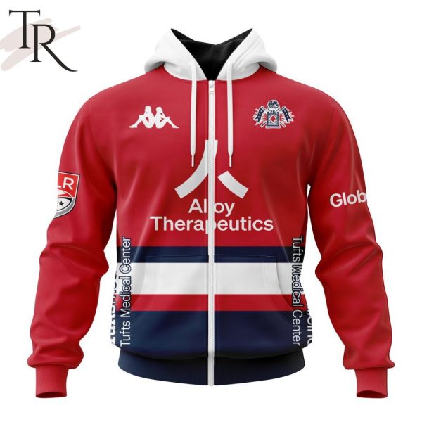 MLR New England Free Jacks Personalized 2024 Away Kits Hoodie