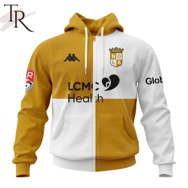 MLR NOLA Gold Personalized 2024 Home Kits Hoodie