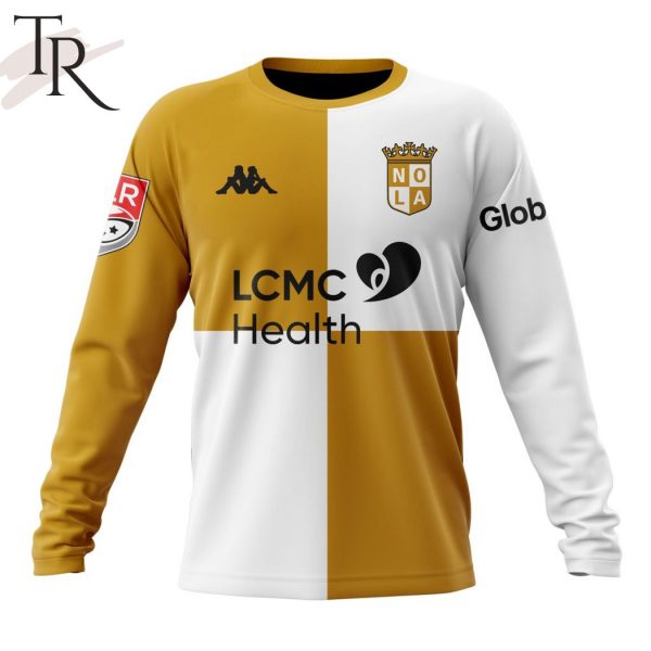 MLR NOLA Gold Personalized 2024 Home Kits Hoodie