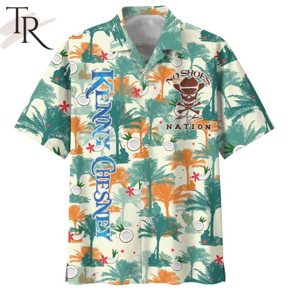 Kenny Chesney No Shoes Nation Combo Hawaiian Shirt And Flip Flop