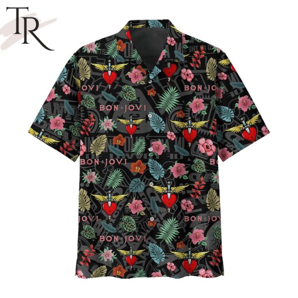 PREMIUM Bon Jovi Hawaiian Shirt