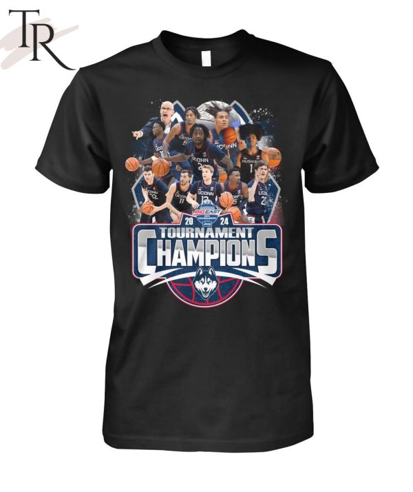 Big East 2024 Tournament Champions Uconn Huskies T-Shirt