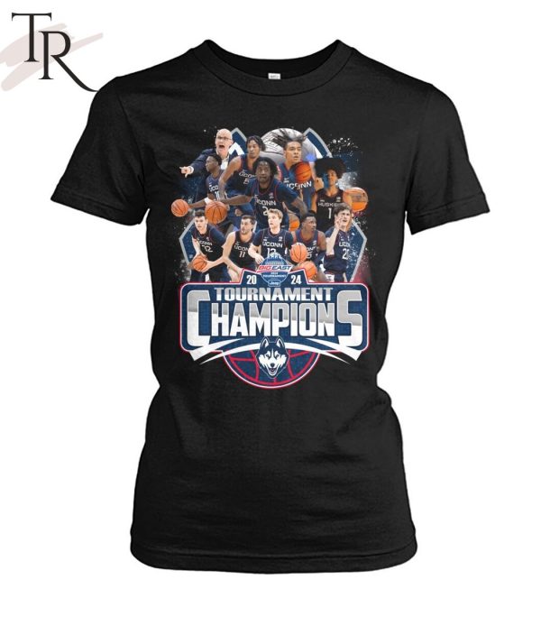 Big East 2024 Tournament Champions Uconn Huskies T-Shirt
