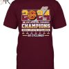 2024 Tournament Champions Auburn Tigers Basketball T-Shirt