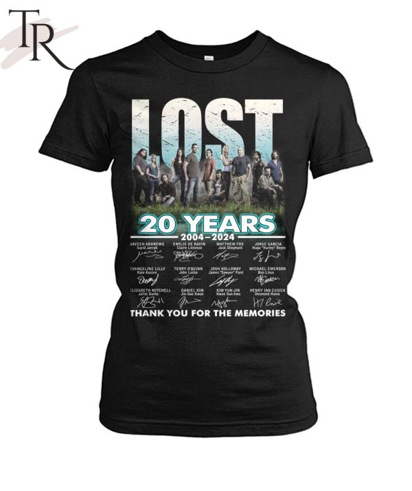 Lost 20 Years 2004-2024 Thank You For The Memories T-Shirt