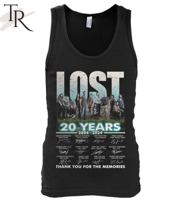 Lost 20 Years 2004-2024 Thank You For The Memories T-Shirt