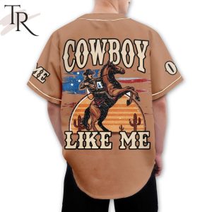 Cody Johnson Cowboy Like Me Custom Baseball Jersey