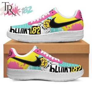 Blink-182 Air Force 1 Sneakers