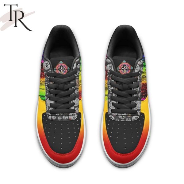 Kiss Rock N’ Roll Air Force 1 Sneakers