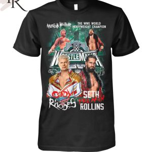 American Nightmare The WWE World Heavyweight Champion Cody Rhodes vs Seth Rollins T-Shirt